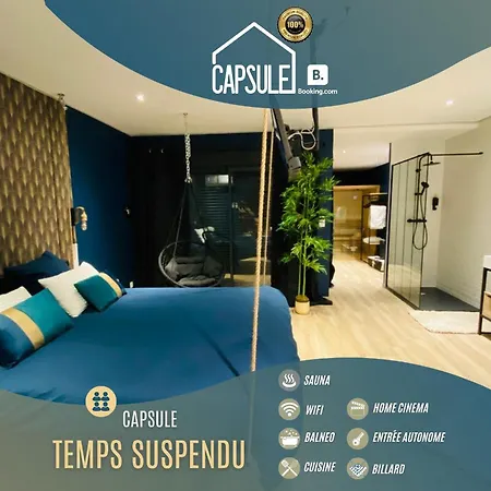 Capsule Temps Suspendu - Balneo, Home Cinema & Billard Valenciennes Exterior photo