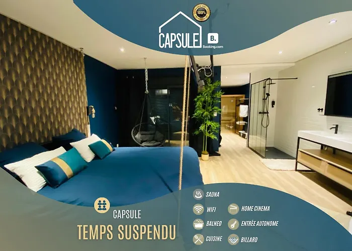 Capsule Temps Suspendu - Balneo, Home Cinema & Billard